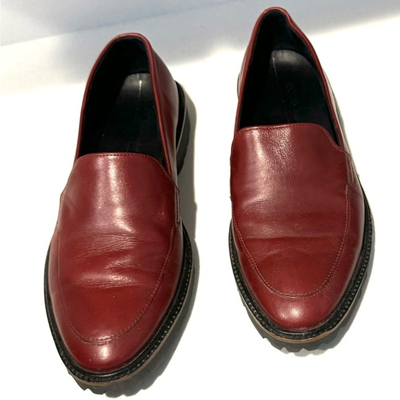 ECCO Incise Tailored Loafer in Syrah color - Picture 6 of 10